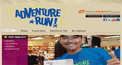Desktop Screenshot of adventurerun.com
